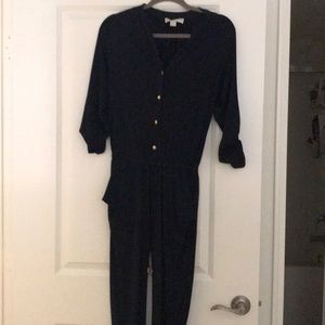 Michael Kors navy jumpsuit